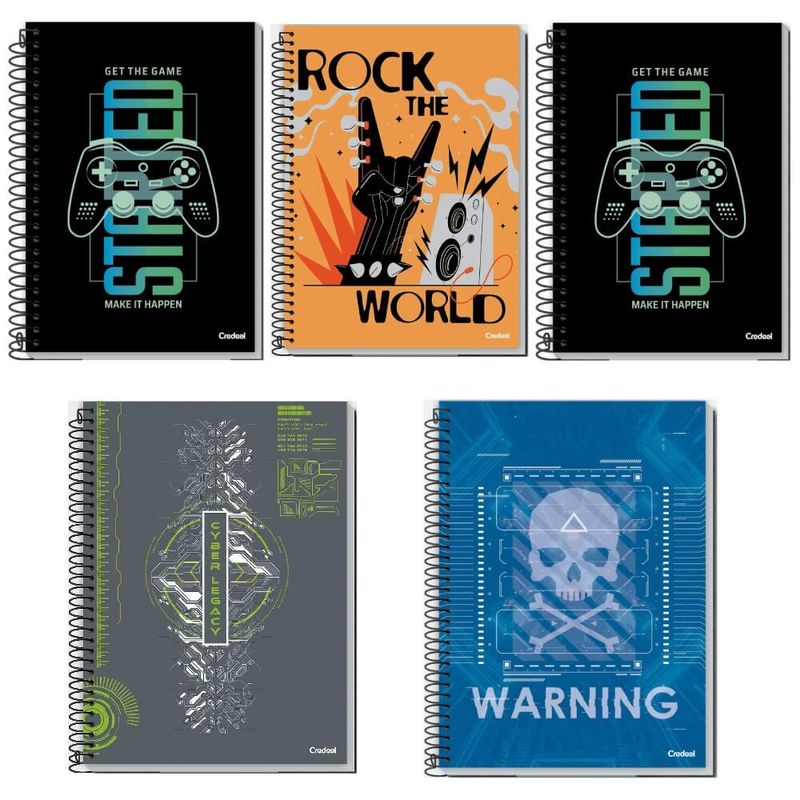 caderno-credeal-my-collection-10-materia-capa-dura-espiral-140-folhas-sortidos-269480-4