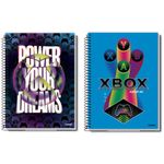 caderno-credeal-xbox-12-materais-capa-dura-espiral-192-folhas-sortido-280768-3