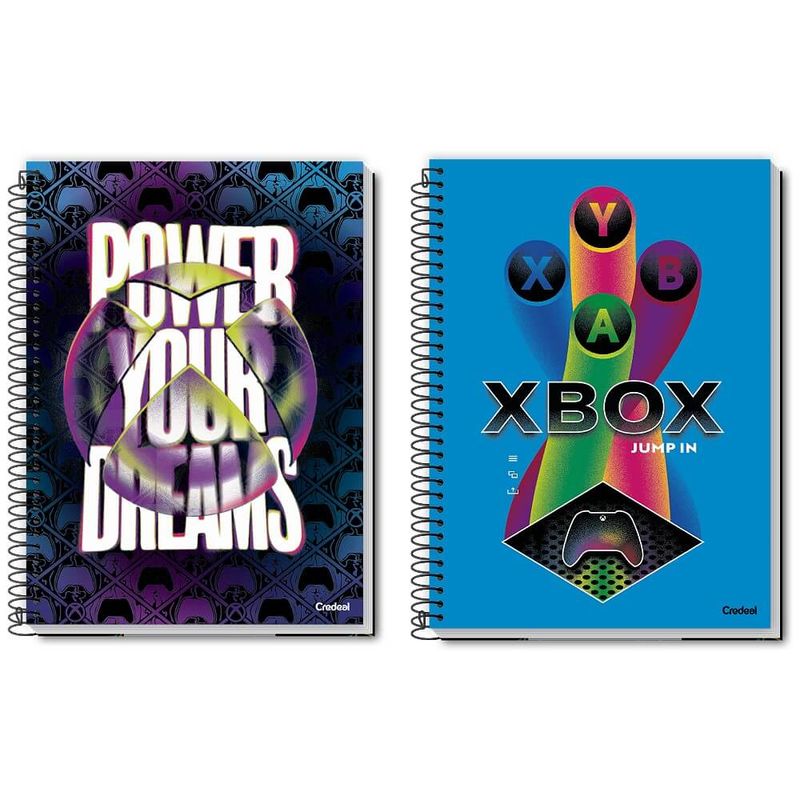 caderno-credeal-xbox-capa-dura-10-materias-160-folhas-espiral-sortido-279458-2