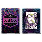 caderno-credeal-xbox-capa-dura-12-materais-192-folhas-espiral-sortido-280768-4