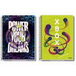 caderno-credeal-xbox-capa-dura-12-materais-192-folhas-espiral-sortido-280768-6