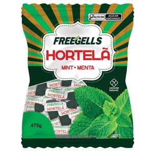 Bala Riclan Freegells Hortelã 475g