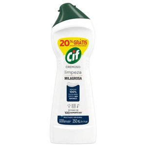 Kit 3 Limpador Cif Cremoso Limpeza Milagrosa Original 250ml
