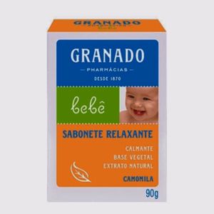 Kit 12 Sabonete Granado Glicerina Bebê Relaxante Camomila 90g