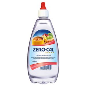 Kit 6 Adoçante Zero Cal Sacarina 200ml