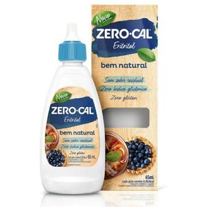 Kit 6 Adoçante Zero Cal Eritritol 65ml