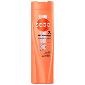Kit 3 Shampoo Seda Regeneração Intensa Com Colágeno + Vitamina C Complex 300ml