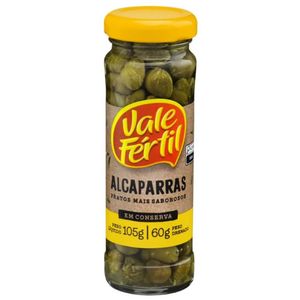 Kit 3 Alcaparra Vale Fértil Vidro 60g
