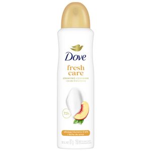 Kit 12 Desodorante Antitranspirante Aerosol Dove Fresh Care Pessego e Leite 150ml