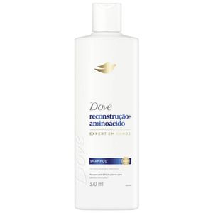 Kit 3 Shampoo Dove Reconstrução + Aminoácido 370ml