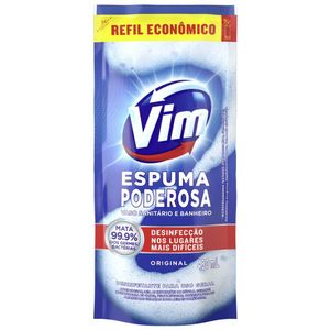 Kit 3 Limpador Vim Espuma Poderosa Refil 450ml