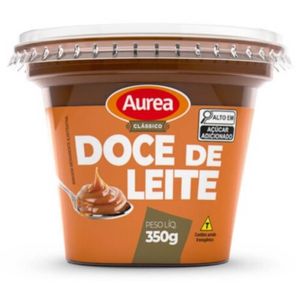 Kit 12 Doce de Leite Áurea Clássico Pote 350g