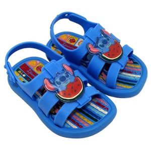 Sandália Ipanema Disney Cute Baby Azul/Azul Médio/Vermelho