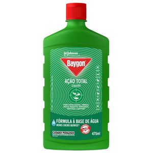 Kit 12 Inseticida Baygon Líquido Ação Total Base Água 475ml