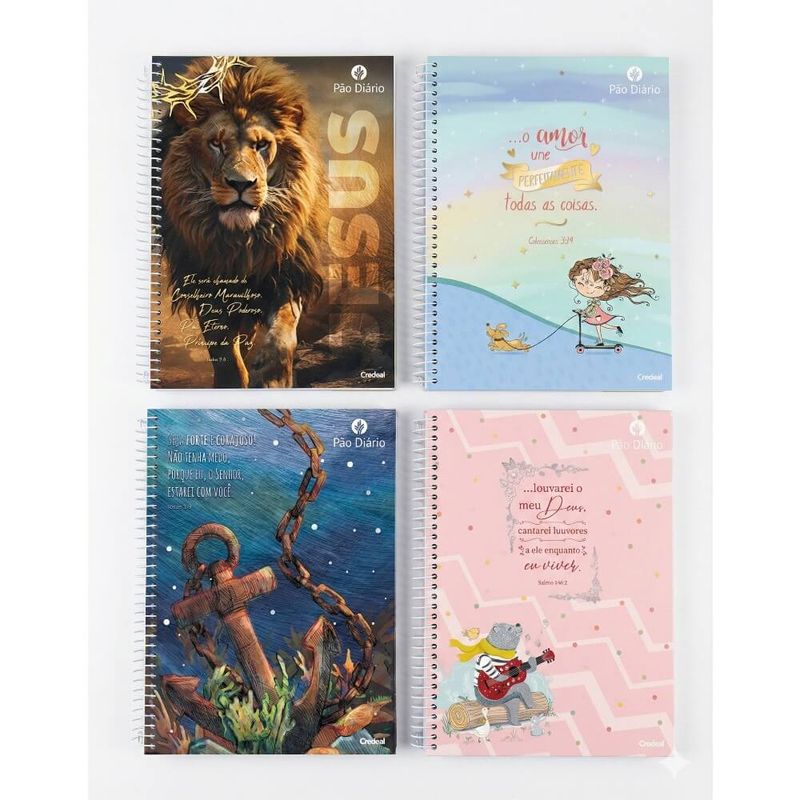 caderno-universitario-credeal-pao-diario-espiral-10-materias-capa-dura-160-folhas-273432-1