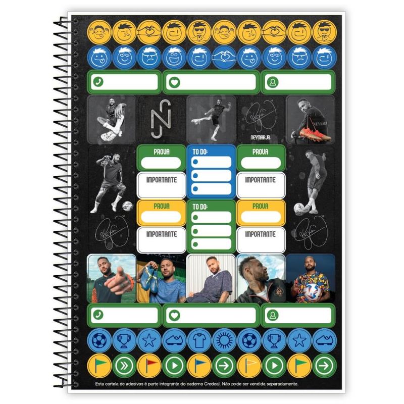 caderno-credeal-universitario-neymar-espiral-10-materias-capa-dura-160-folhas-286937-3